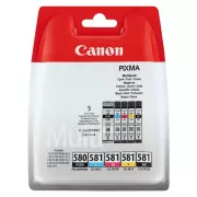 Farba do tlačiarne Canon PGI-580, CLI-581 (2078C005) - cartridge, black + color (čierna + farebná)