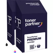 MultiPack TonerPartner Cartridge PREMIUM pre HP 15,17 (C6615DE, C6625AE), black + color (čierna + farebná)