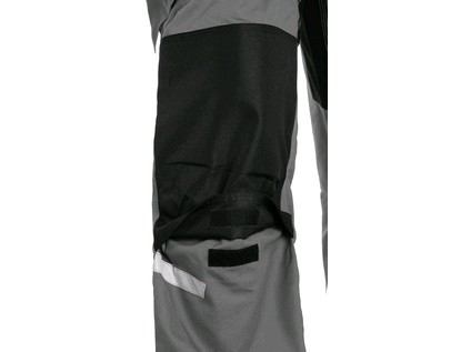 Nohavice CXS STRETCH, pánske, šedo-čierne, veľ. 64