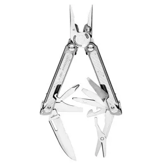 Leatherman Multitool FREE P2, strieborná Leatherman Multitool FREE P2, strieborná