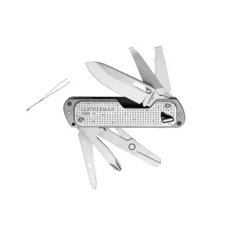 Leatherman Multifunkčný vreckový nôž Free T4 strieborný Leatherman Multifunkčný vreckový nôž Free T4 strieborný