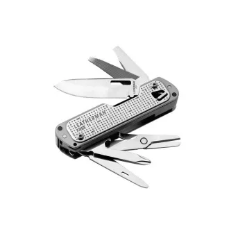 Leatherman Multifunkčný vreckový nôž Free T4 strieborný Leatherman Multifunkčný vreckový nôž Free T4 strieborný
