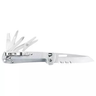 Leatherman Multifunkčný nôž Free K4X, strieborná Leatherman Multifunkčný nôž Free K4X, strieborná