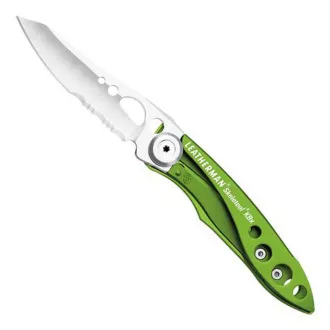 Leatherman SKELETOOL KBx nôž strieborná/zelená Leatherman SKELETOOL KBx nôž strieborná/zelená