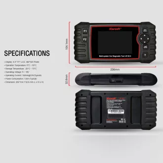 Diagnostika iCarsoft LR V2.0 pre LandRover / Jaguar