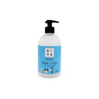 Mydlo tekuté Riva soft creme ibištek a ruže 500ml Mydlo tekuté Riva soft creme ibištek a ruže 500ml
