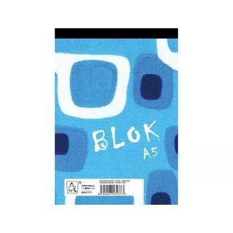 Blok A5 čistý 50 listov šitý eko