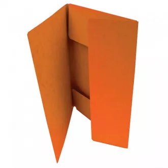 Mapa 253 A4 prešpaný 3 klopy oranžová Mapa 253 A4 prešpaný 3 klopy oranžová