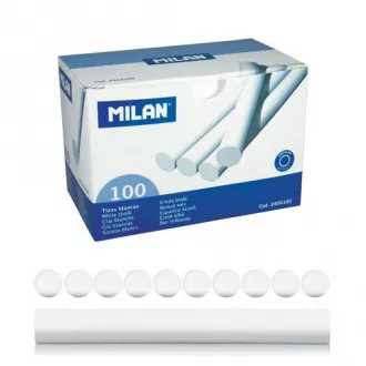 Kriedy biele okrúhle Milan 100ks