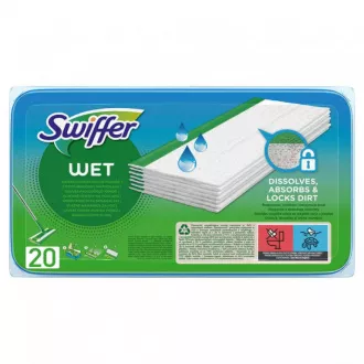 Obrúsky čistiace na podlahu pre mop Swiffer Sweeper citrus fresh 20ks Obrúsky čistiace na podlahu pre mop Swiffer Sweeper citrus fresh 20ks