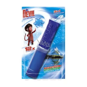 Dr.Devil WC gél bodový blok Polar Aqua 75ml Dr.Devil WC gél bodový blok Polar Aqua 75ml