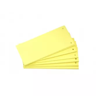 Rozdružovač 10,5x24cm Classic žltý 100ks