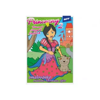 Omaľovánky MFP Princezné 2 A5 Omaľovánky MFP Princezné 2 A5