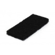 Pad podlahový obdĺžnikový ručný 11x25cm čierny (8900004)