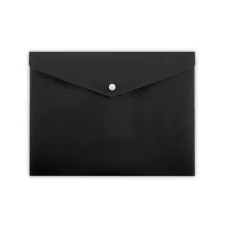 Obálka listová kabelka A4 s cvokom PP Classic čierna
