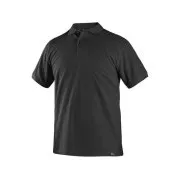 Polokošeľa s krátkym rukávom MICHAEL, čierna, veľ. 5XL