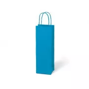 Taška MFP na fľašu T12 kraft 12x36x9cm modrá
