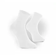 Bambusové ponožky Bamboo medical antibakterial, 3 páry biele veľ. 39-42