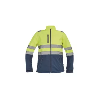 GRANADA HV SOFTSH.bunda žltá/navy S