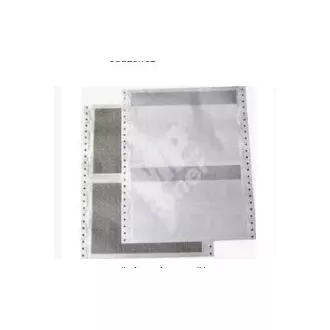 Tabelačný papier 25cm 6" 1+2 mzdová obálka 1000listov