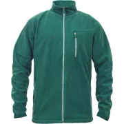 KARELA fleecová bunda tm.zelená XL