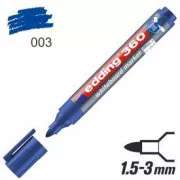Popisovač Edding 360 na biele tabule modrý okrúhly hrot 1,5-3mm