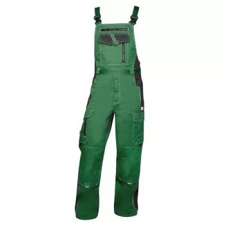 Nohavice s trakmi ARDON®VISION zelené skrátené | H9196/M