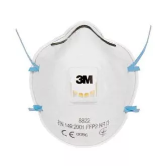 Respirátor proti pevným časticiam 3M™ 8822 FFP2 s ventilom
