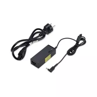 ACER ADAPTER 45W_3mm 19V ADAPTER, Black - EU and UK POWER CORD - pre zariadenia s AC adaptérom 45W 3mm ACER ADAPTER 45W_3mm 19V ADAPTER, Black - EU and UK POWER CORD - pre zariadenia s AC adaptérom 45W 3mm