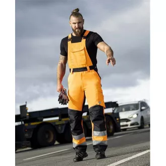 Reflexné nohavice s trakmi ARDON®SIGNAL+ oranžovo-čierne | H5963/56