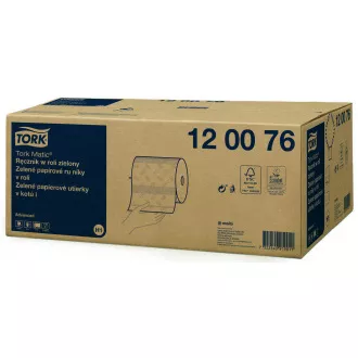 Uteráky pap. v úlohe Tork Matic Advanced H1 zelené 150m 6ks / predaj po balení Uteráky pap. v úlohe Tork Matic Advanced H1 zelené 150m 6ks / predaj po balení
