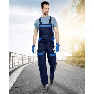 Nohavice s trakmi ARDON®COOL TREND tmavo modré-svetlo modré skrátené | H8427/L
