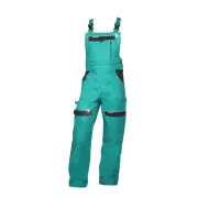 Nohavice s trakmi ARDON®COOL TREND zelené skrátené | H8128/3XL