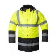 Reflexná zimná bunda ARDON®REF603 žlto-čierna | H8943/2XL