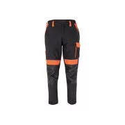 MAX VIVO nohavice pánske čierna/oranžová 60