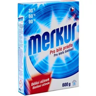 Prací prášok Merkúr na biele 12pranie 600g Prací prášok Merkúr na biele 12pranie 600g