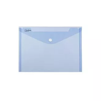 Obálka listová kabelka A4 s cvokom PP modrá