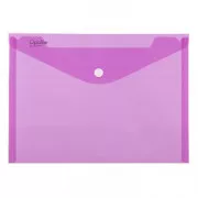 Obálka listová kabelka A4 s cvokom PP ružová