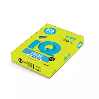 Papier xerografický IQ A4/80g 500 listov neón zelený NEOGB Papier xerografický IQ A4/80g 500 listov neón zelený NEOGB