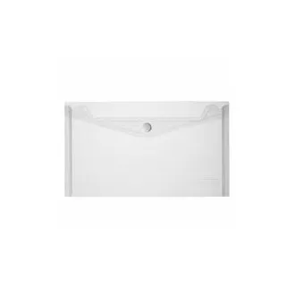 Obálka DL 220x125mm PP s cvokom číra