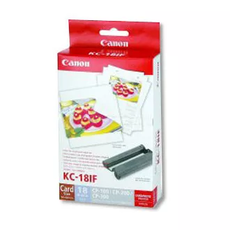 Canon KC18IF nálepka 54x86 18ks do termosublimačnej tlačiarne