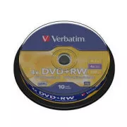 VERBATIM DVD+RW(10-Pack)Spindle4x/DLP/4.7GB