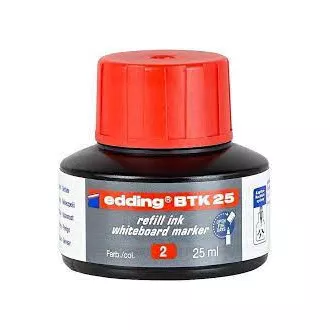 Atrament Edding BTK25 červený 25ml do popisovačov na tabule