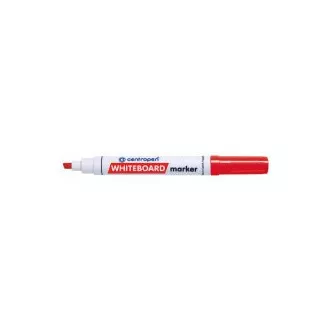 Značkovač Centropen 8569 na biele tabule červený klinový hrot 1-4,5mm Značkovač Centropen 8569 na biele tabule červený klinový hrot 1-4,5mm