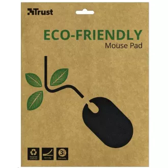 TRUST podložka pod myš Eco-friendly Mouse Pad - black
