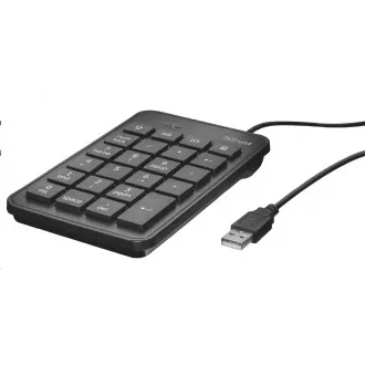 TRUST klávesnica Xalas USB Numeric Keypad