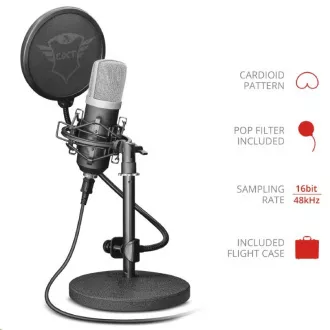 TRUST mikrofón GXT 252 Emita Streaming Microphone