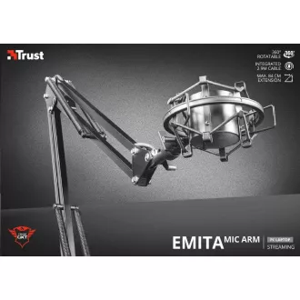 TRUST držiak na mikrofón GXT 253 Emita Streaming Microphone Arm