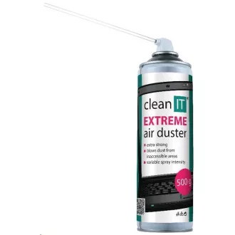 CLEAN IT Stlačený vzduch EXTREME 500g, NEHORĽAVÝ CLEAN IT Stlačený vzduch EXTREME 500g, NEHORĽAVÝ