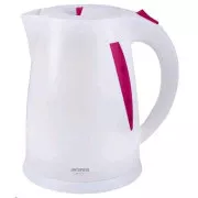 ORAVA VK-3117 R rýchlovarná kanvica, 2000 W, 1.7 l, automatické vypnutie, ružová / biela